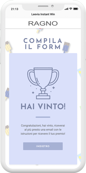 vincitore contest istant win